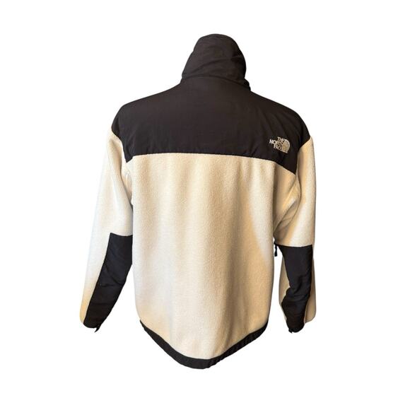 The North Face Vintage Y2K Denali Black and White Fleece Jacket Women's Medium - Picture 6 of 8